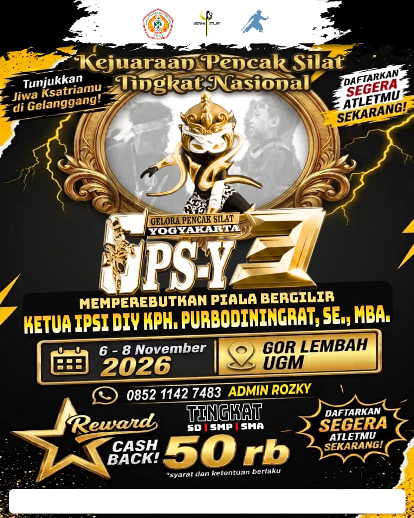 GELORA PENCAK SILAT YOGYAKARTA 3 2026